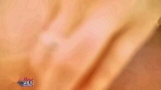 Seduction Begins Busty Blonde Hottie Anya Gives A Footjob And Gets Her Pussy Fingered! — | anya nude | challenges your limits