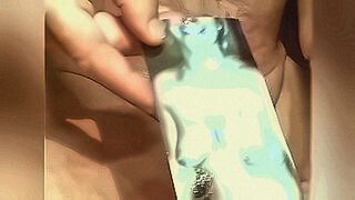 Just Released cum splash all over her sexy naked body by Kater xxx — | bokepbaru | explores every inch