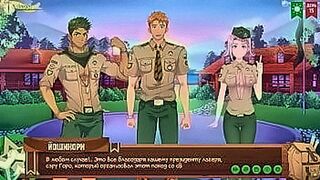 Uncensored Cut Game: Friends Camp, episode 10 - Going to the beach (Russian voice acting) — | public agent sub indo | overwhelms the senses