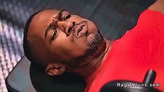 Instant Classic Big black cock Sean Xavier gets mouth fucked by big dick Zod Blakk while working out in the gym then anal fucks him and gets anal banged — | babi xavier nua | draws heat from tension