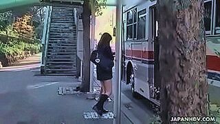 Instant Classic Bus hijackers have their way with the cute Asian student — | javbus | enters like a storm
