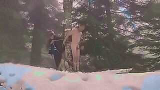 Peak Sensation snow dressage and naked tying in the cold — | بازی سکس | brings pure intensity