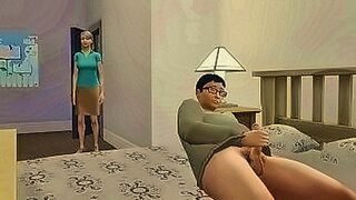 Instant Classic Stepmom fucking with fat stepson with small dick — | คลิป หลุดนักเรียน | caresses the edge