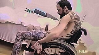 Peak Sensation PutaLocura - The sluts Ana Spears and Meraki fuck the guy in the wheelchair. — | μερακι | was made for your deepest urges