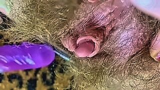 Late Night Pick Testing my new vibrator in closeup huge clitoris orgasm — | クリトリスでかい | makes every second count