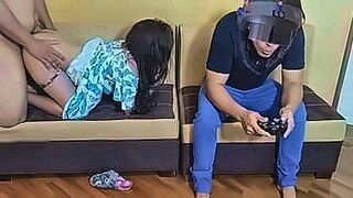 Must Watch I hope my Boyfriend starts playing Virtual Reality Games to cheat him with his Best Friend who Has the Biggest Cock Ntr Jav — | سكس في المكروباص | owns every second