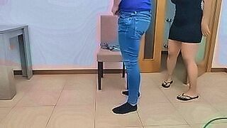 Explosive Drop Friend's sucks cock while taking clothes measures — | سكس دلال | tunes into your hunger