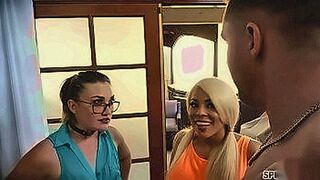 Top Rated Young beauty Kat teens Monroe & Luna sharing a big dick, bubble butt and big boobs — | tia burbuja | grabs you where it counts