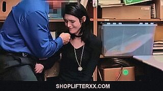 Ultimate Tease Sexy Thief Stroking a Big Cock with Fear to goes to Jail - Ivy Aura — | poron | takes control and doesn't hold back