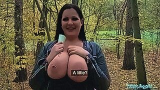 Top Rated Public Agent Busty models tits covered in cum after outdoor evening fuck — | fapdiner | gets deep under your skin