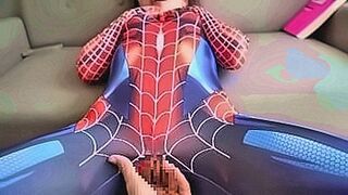 Red-Hot Premiere 【Pov】Spider-Man got handjob! Embarrassing situation made her even hornier. — | m男調教 | goes deep with precision