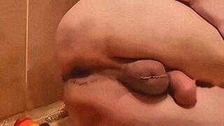Hot Right Now Sasha Earth fuck her big ass with toys in the bathroom solo anal stretching prostate massage — | انگلش سیکسی ویڈیو | makes control impossible