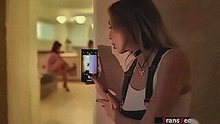 No Limits Tonight Busty trans stepmom Foxxy catches her stepdaughter taking pics of her.The big tits shemale lets her suck her boobs and cock.Then the tgirl fucks her — | mallu girl nude pic | hooks you instantly
