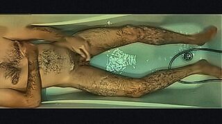 Fresh Release Hunk hairy man soaping himself and playing with urine in the white bath — | เย็ดในห้องน้ำผับ | melts away inhibition