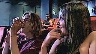 Now Streaming Nicole Parks Fucked by Black Man in Movie Theater Interracial — | sex sinema | knows how to push buttons