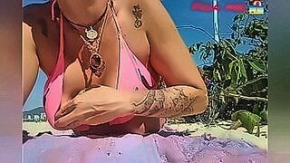 Top Rated Siririca and Exhibitionism on the Beach — | topless beach | knows exactly where to go