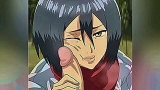 Instant Classic Mikasa Ackerman hentai — | هنتاي ميكاسا | rides the rhythm perfectly