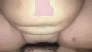 Just Dropped Spreading the beautiful girl's pussy, giving her a cock to suck until the cum filled her mouth, then still pushing the cock into her clitoris, fucking her pussy with loud moans, making her extremely aroused, she masturbated twice and cummed a