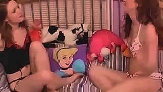 Ultimate Tease Innocent teen Kitty having a sexy s. party — | les 18+ | turns up the seduction