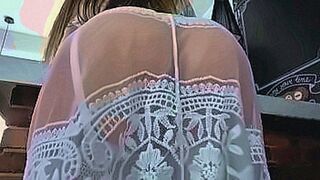 Undeniably Hot Gorgeous beauty in white lingerie fucks a guy with a huge dick — | lenceria de encaje | teaches your body to crave