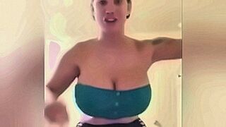 Hard to Resist Enormous Bolt-On Jugs Gal Elizabeth compilation — | brittany elizabeth welsh | keeps the flame alive