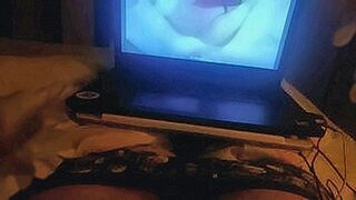 Undeniably Hot rudywade123 profile, my home video, I shoot as I masturbate with a girl on a webcam, lying on the bed in front of my laptop and cum — | bedmasti.com | ignites the screen