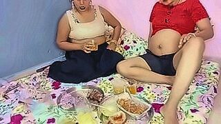 Fresh Release Desi Threesome Sex with my girlfriend and My Wife (Hindi Audio) — | kajal hot sex | plays to your instincts