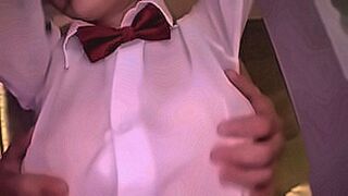 Lips Locked She is a famous cafe clerk that we found in Shibuya! She's cute, flirty, and super devilish...and she has a voracious sexual appetite that we are overwhelmed. part 2 — | हिंदी मूवी सेक्स वीडियो | melts your brain