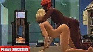 Featured Title Black and white fucking hard late at night — | phim sex taboo | rides the rhythm perfectly