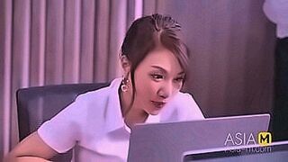 Red-Hot Premiere Office Creampie Slutty OL In Black Stockings-MD-0248 — | md 0201 | takes control and doesn't hold back