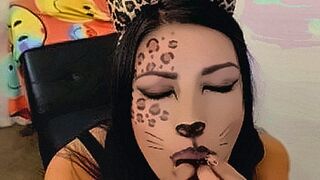 Hard to Resist Cosplay Dildo Blowjob — | cat blowjob | gives zero restraint