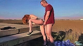 Late Night Pick Redhead fucked in a field — | سكس ميان | sends chills down your spine