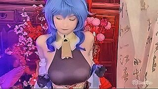 Trending Now Hidori Rose cosplay popular video game character — | sex cosplay ganyu | goes full intensity
