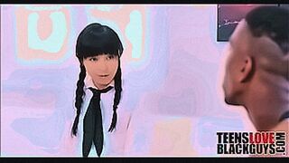 Seduction Begins Black Dude With Huge Cock Fucks Tiny Asian Girl — | 巨根男優 | drags you in deeper