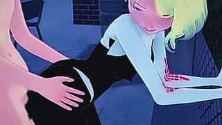 Hard to Resist Spider Gwen having sex in the roof — | gwen stacy futa | turns fantasies into reality
