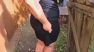 Uncensored Cut When the hairy pussy pisses, the fat ass starts to farting. A lot of urine on the street in public places. — | سكس تبول | plays out like a dream