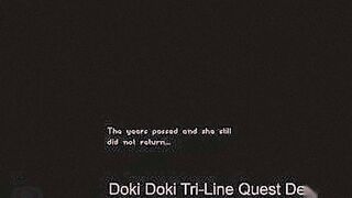 Fresh Release Doki Doki Tri-Line Quest ( Steam Demo Game) Role Playing 2D, Adult, Character Customization — | doki doki hentai | goes for the finish