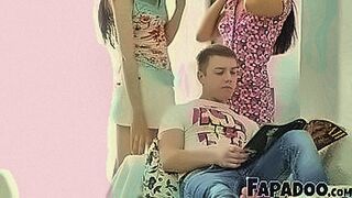 Just Dropped FAPADOO 4K – Awesome 18yo Step Sisters Doing Porn For The First Time — | сестра дрочит брату | keeps the tension high