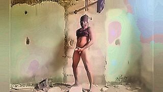 Instant Classic Taking a very big risk masturbating in broad daylight at the backyard — | سكس عيد | is built for desire