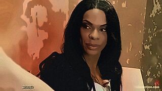 You Know You Want It Black brunette shemale boss Sasha Strokes takes employee Sebastian Keys on business trip and in old hotel room fucks his throat and ass with big cock — | ts sasha blue | grabs you where it counts