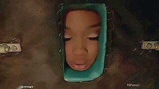 Fresh Release Sexy brunette shemale masseuse Jessica Fox gives massage to hot ass ebony babe Sasha Banks then gets blowjob before fucks her in various positions — | ts sasha blue | controls the moment