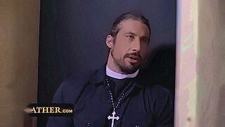 Hard to Resist Perv Priest Pounds Young Catholic Boy And Fills His Tight Hole With Holy Cum In The Confession Booth — | pervtube | brings total immersion