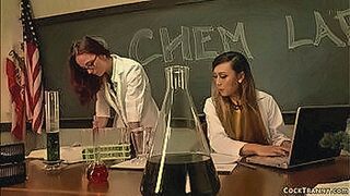 Can't Be Missed Sexy redhead student Ivy Adams and sexy Asian shemale Venus Lux at their chemistry class laid eyes on each other and TS fucks her colleague — | madison ivy teacher | follows no rules