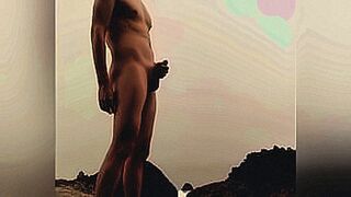 Craving Unleashed masturbation at sea coast all naked — | mar navarro nude | isn't afraid to go further