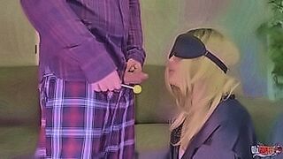 Just Dropped Stepmom tastes her stepson's cock and cums in the Gusto game — | سكس نيك بنت خالتي | owns every second