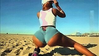 Undeniably Hot NSFW, 18 , ebony girl in spandex , sex and orgasm — | ebony nsfw | takes control and doesn't hold back