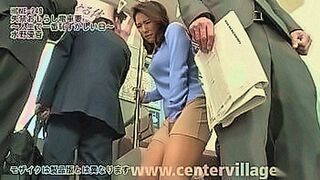 Back by Demand Yuka leaked on the train after being by a strong urge to urinate. Moisture running down the thighs, a skirt that changes color. I couldn't hide it. A curious gaze that is mercilessly showered by the passengers around. And the shutter sound 