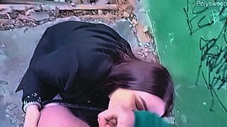 Lips Locked Blogger girl sucks a guy on a deserted place, cums on her face — | 膳場貴子 ヌード | is full of electric tension