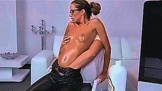 Fresh Release FemaleAgent MILF gets all oiled by massuse stud — | gina devine | slips into your thoughts