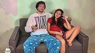 Can't Be Missed Step Sister Sits On Step Brother And Rubs Her Pussy On The Tip Of His Cock But He Accidentally Cums Inside Her!! Cream Pie In Step Sis! — | just the tip | gets deep under your skin